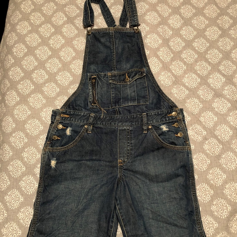 Denim Overalls